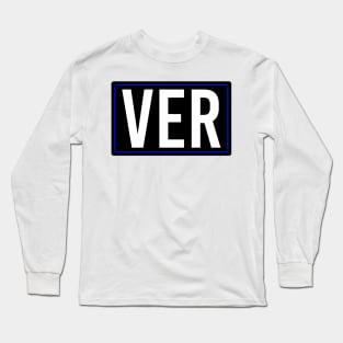 Verstappen - Driver Tag Long Sleeve T-Shirt